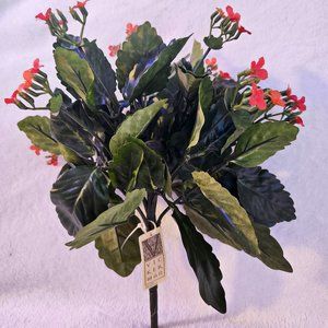 Vickerman Artificial Kanachoe Bush Orange- Artificial Flowers